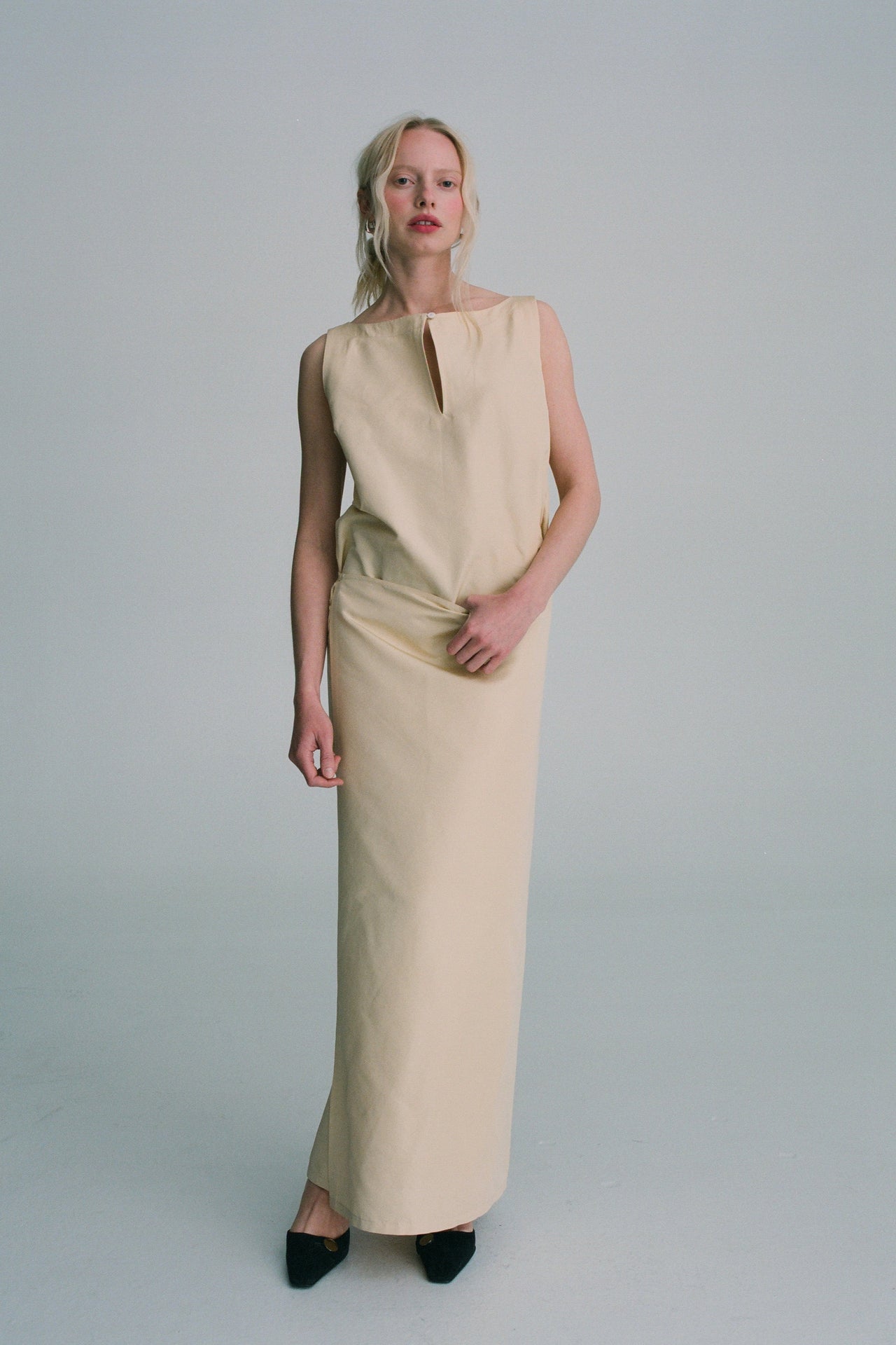 KERR DRESS — BUTTER