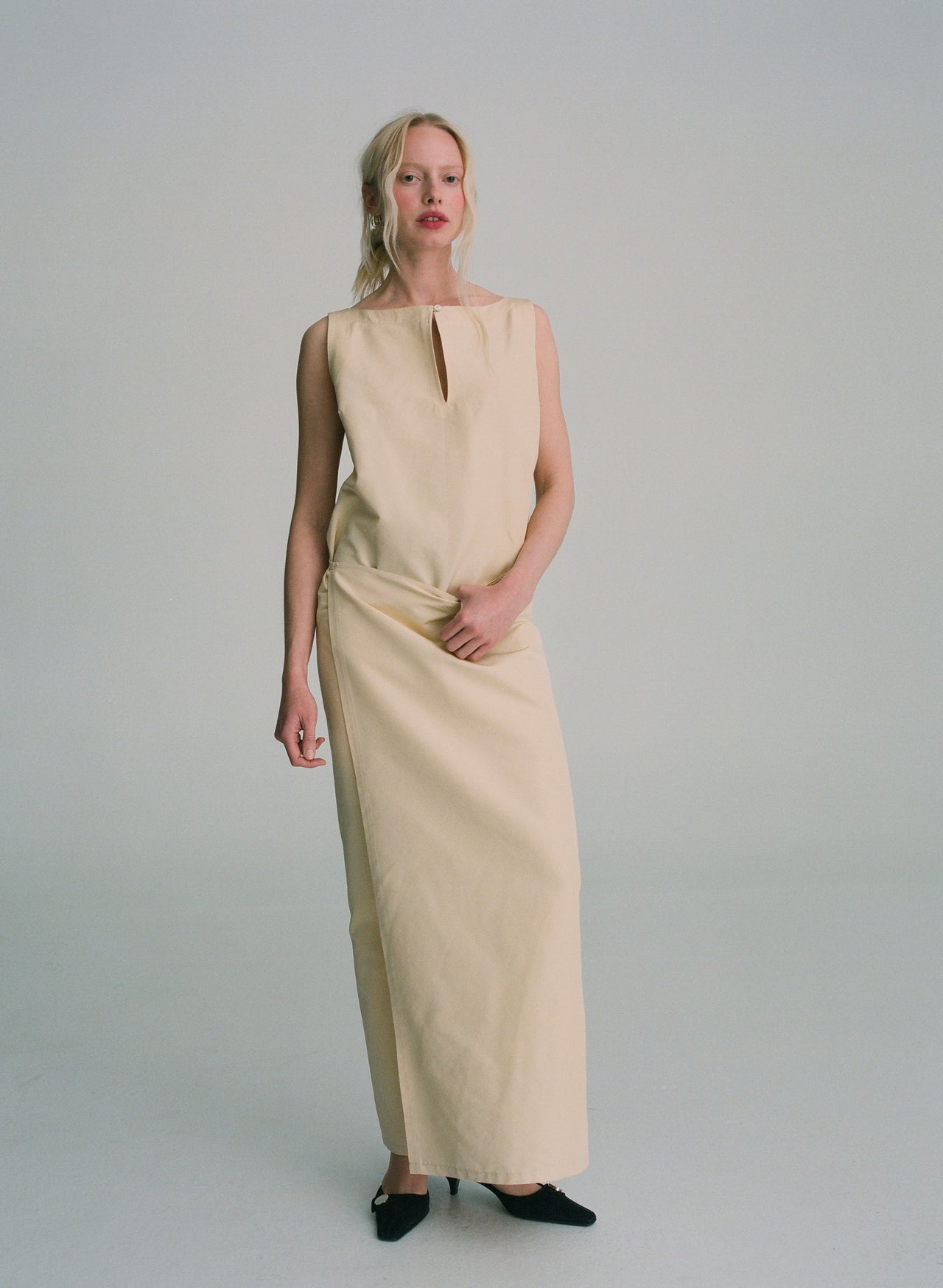 KERR DRESS — BUTTER
