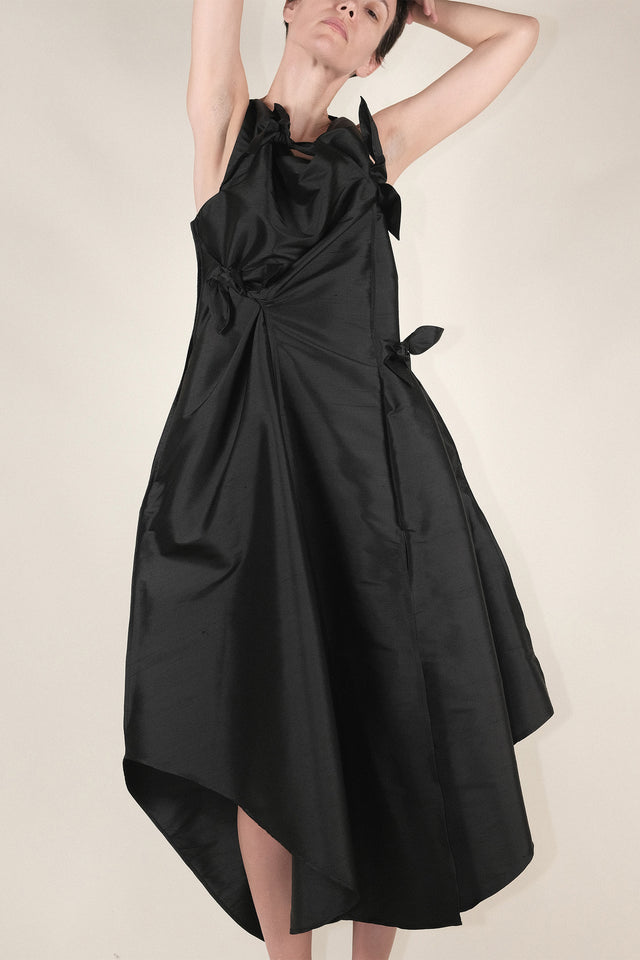 TABEA DRESS — BLACK
