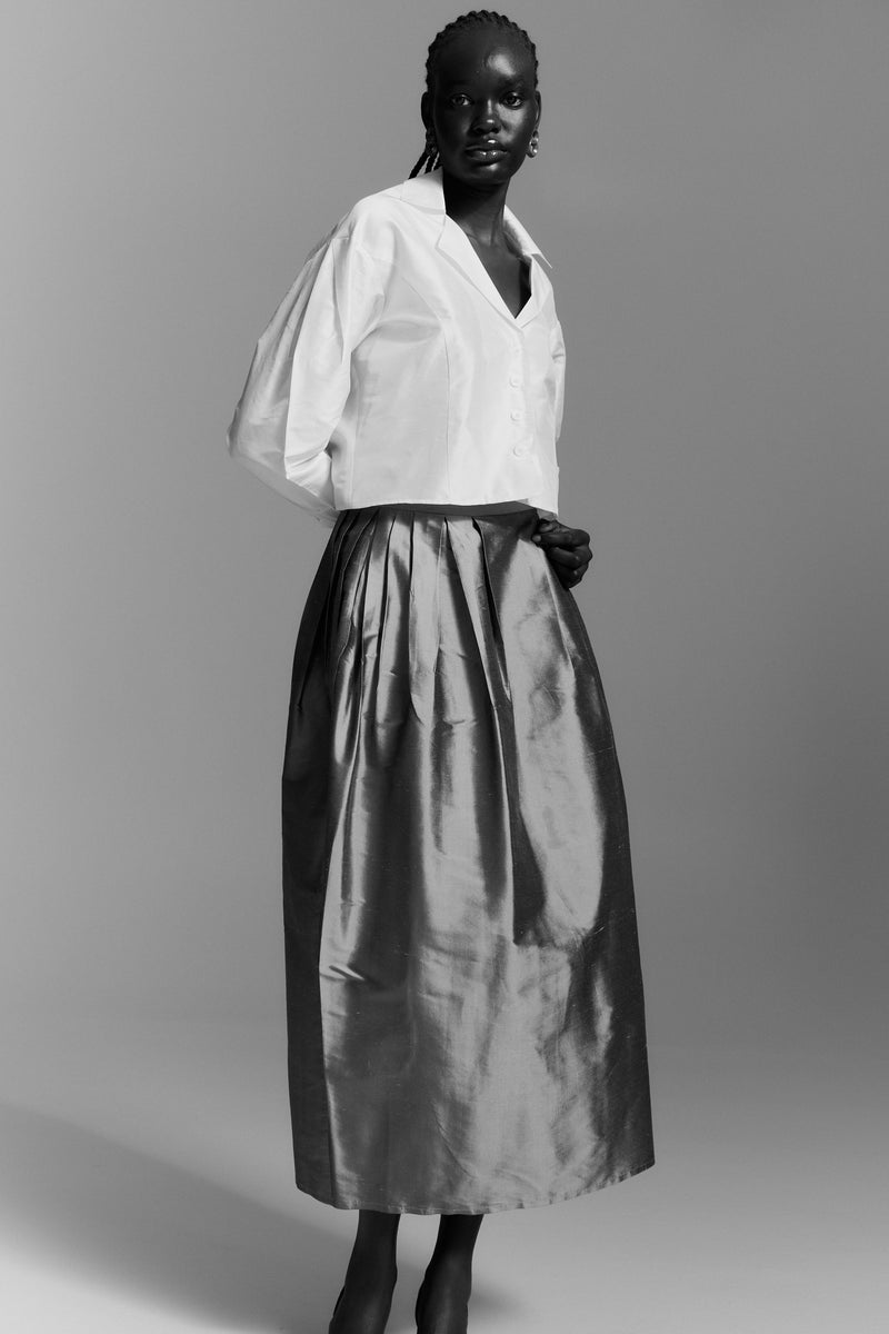 BIANCA TOP — WHITE – Chelsea Mak Clothing