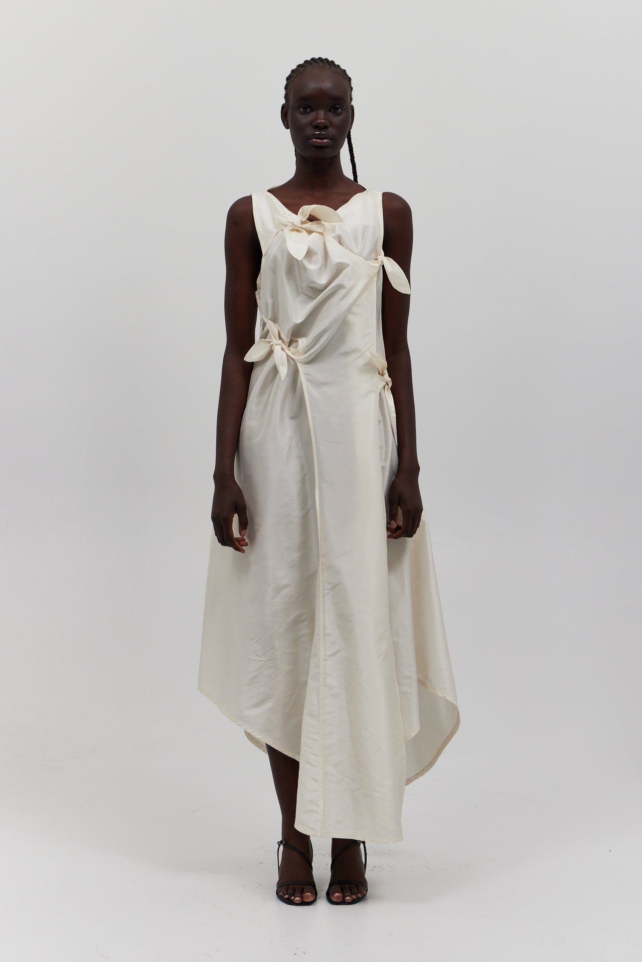 TABEA DRESS — WHITE