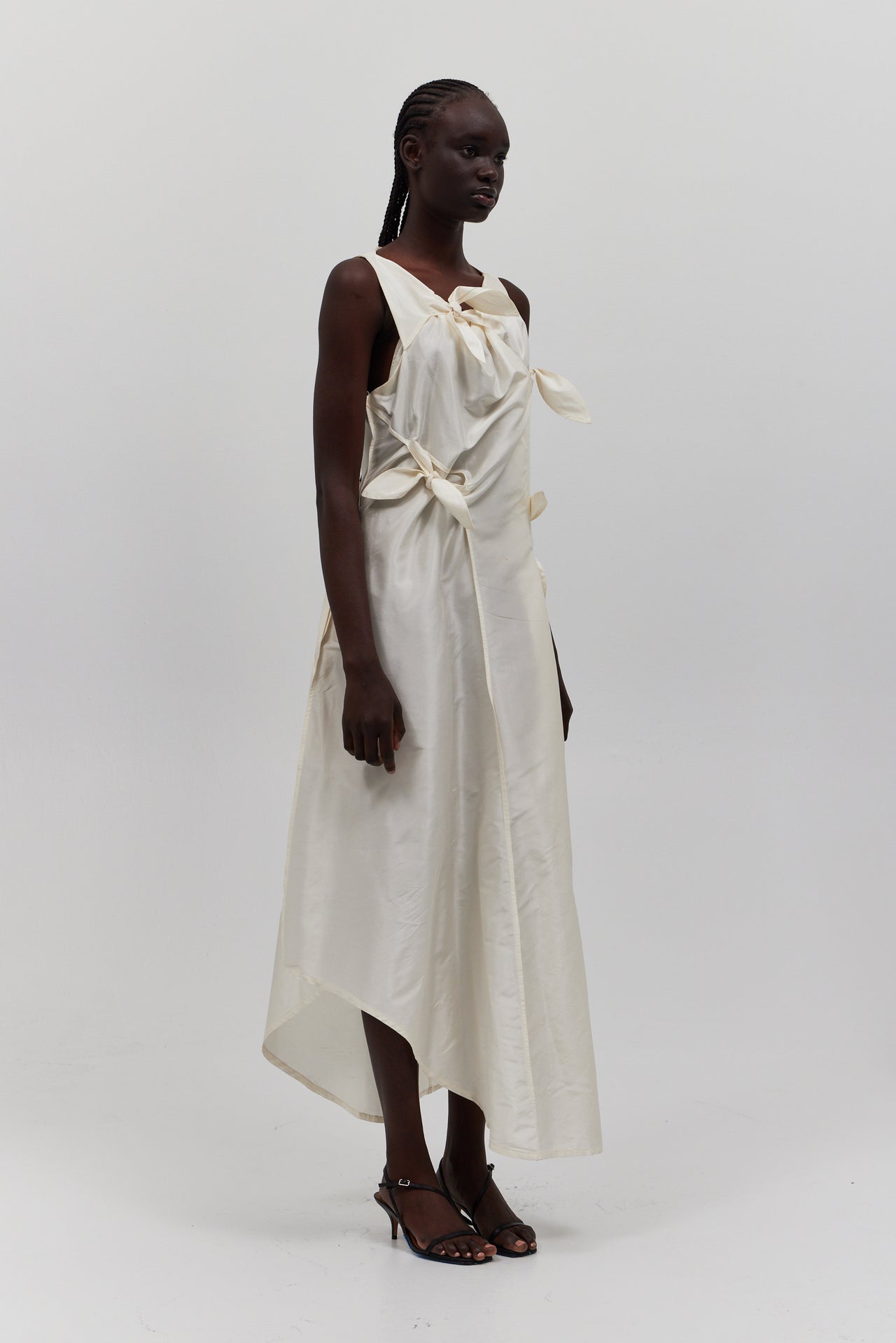 TABEA DRESS — WHITE