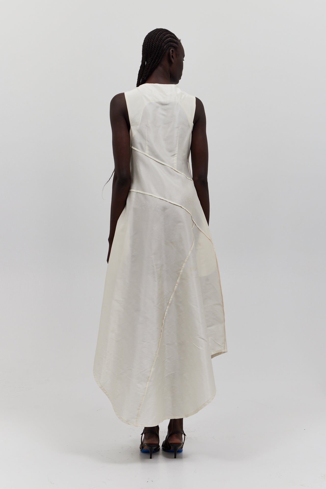 TABEA DRESS — WHITE