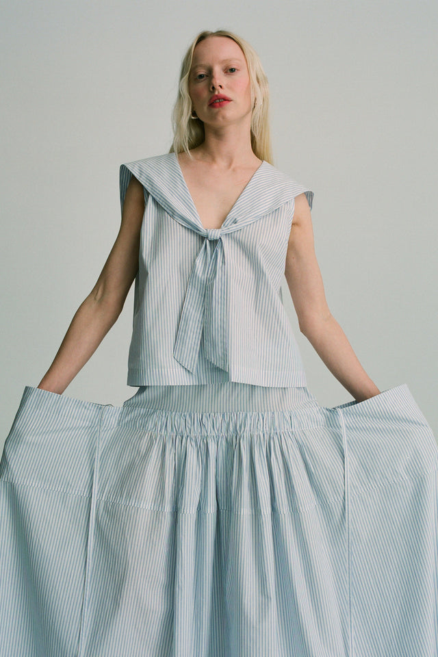 JEAN TOP — RIVIERA STRIPE