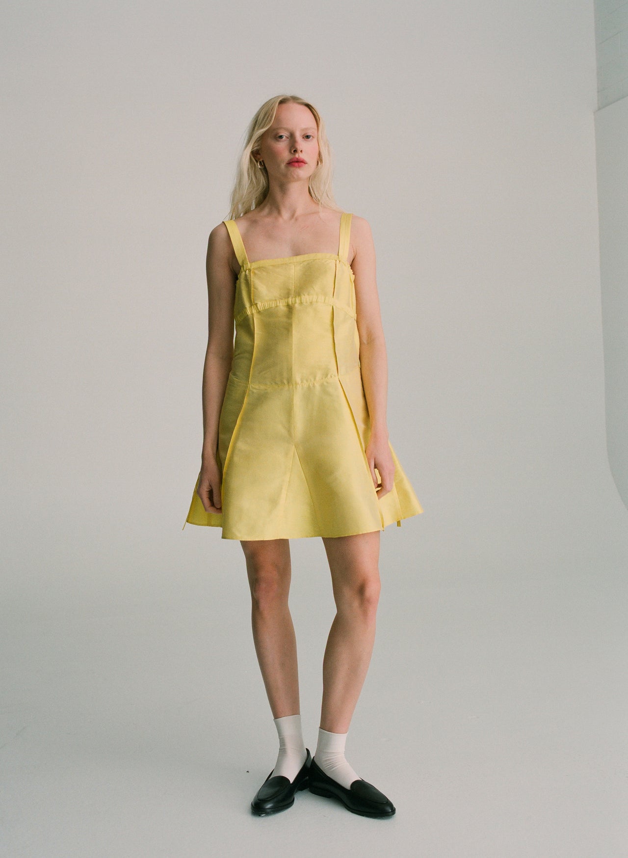 CECILE DRESS LEMON Chelsea Mak Clothing CECILE DRESS LEMON Chelsea Mak Clothing