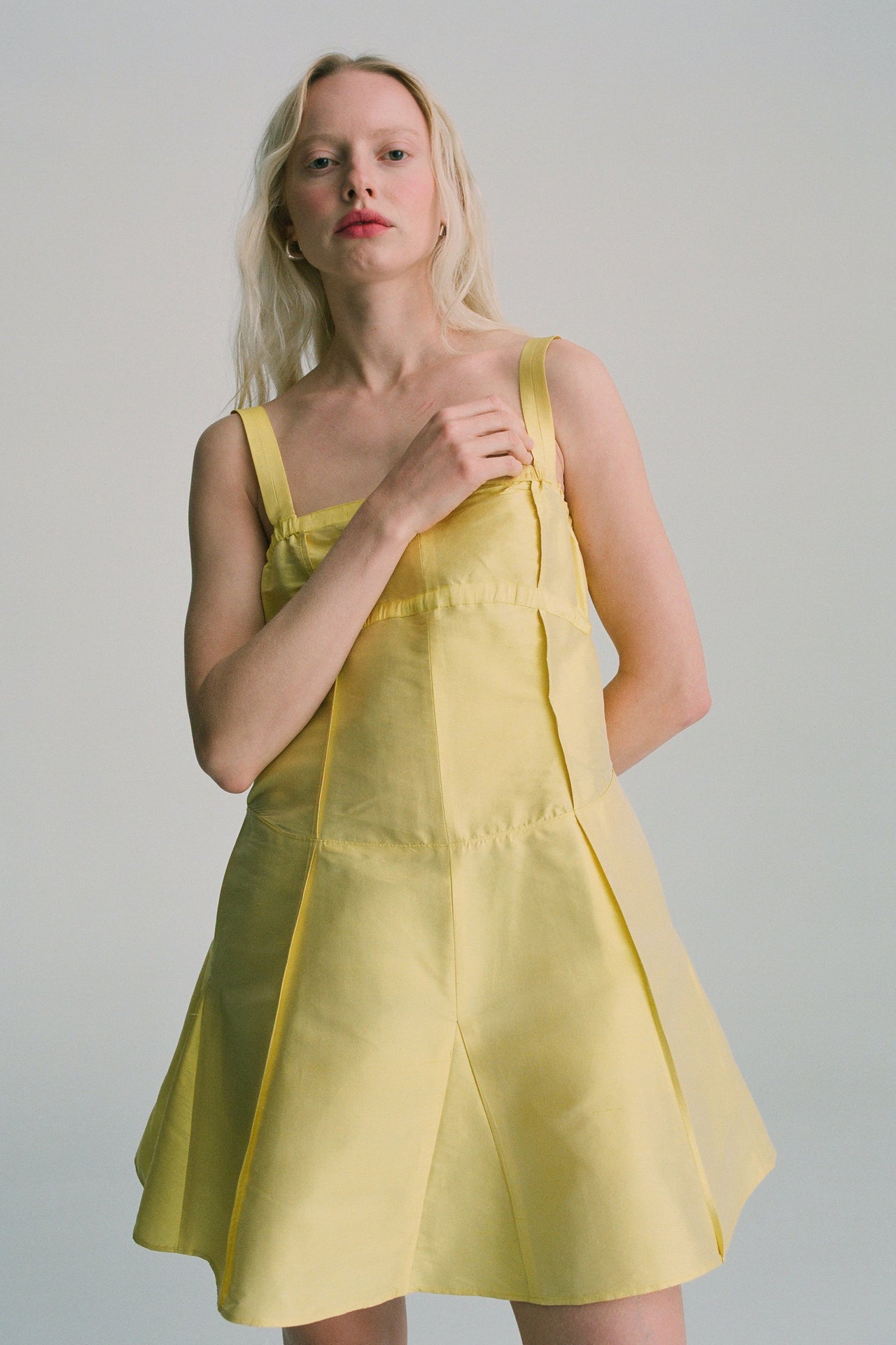 CECILE DRESS — LEMON
