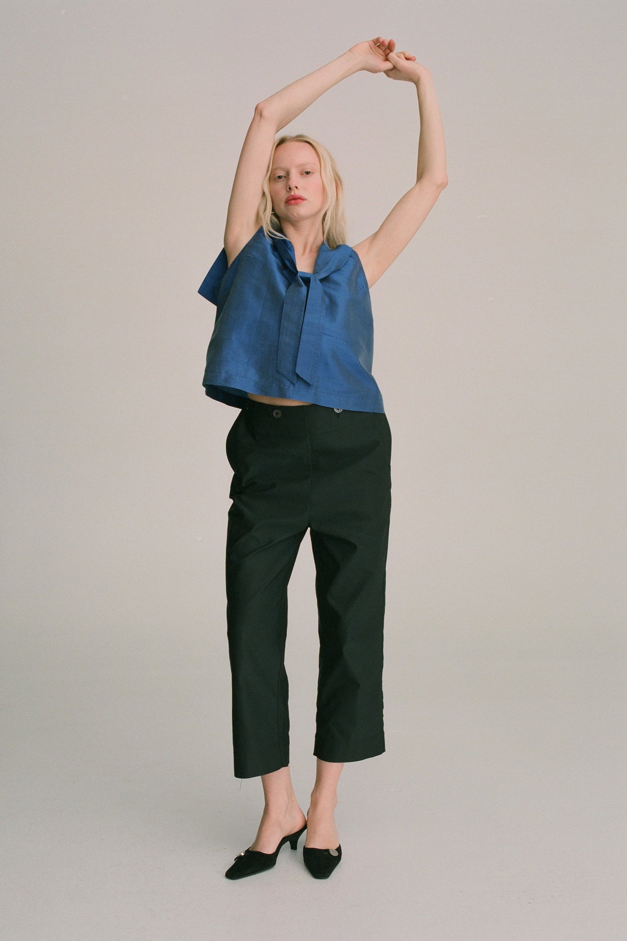 FRANÇOISE PANT — BLACK