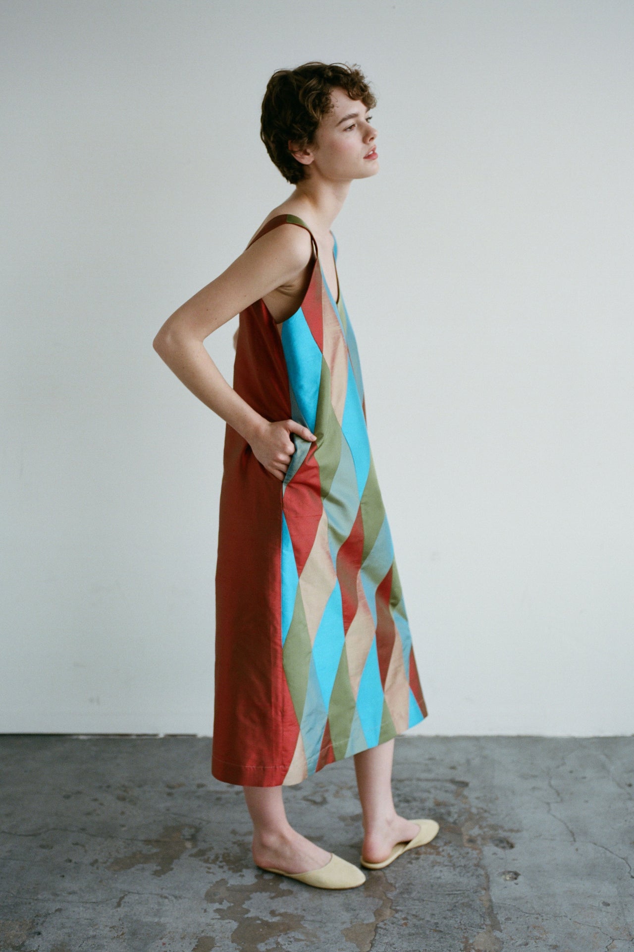LUCILLE DRESS — MULTI