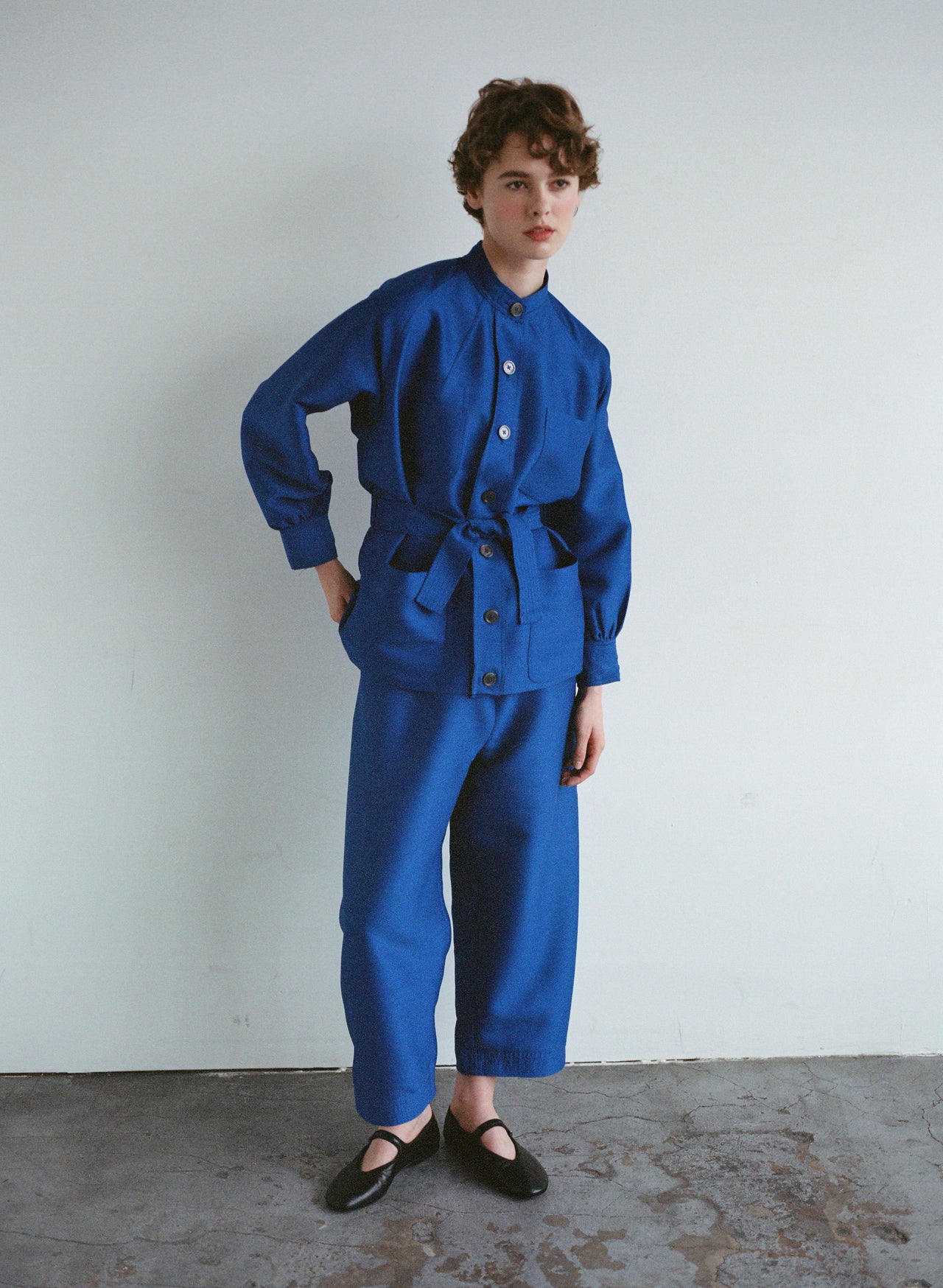 CALLUM PANT — YVES BLUE