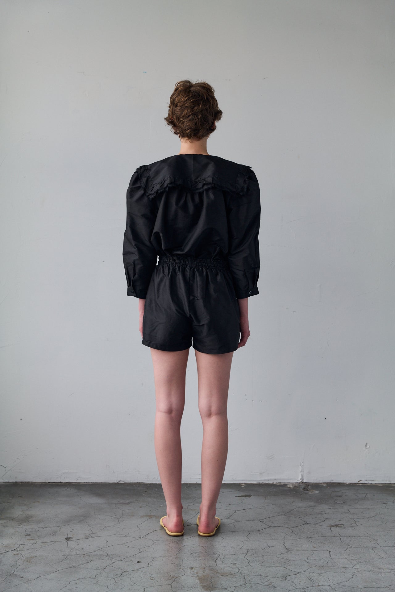 VIENNA BLOUSE — BLACK