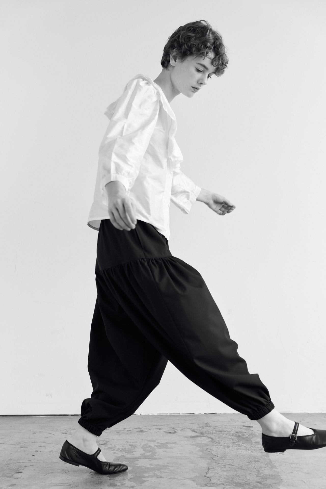 RAIN JOGGER — BLACK