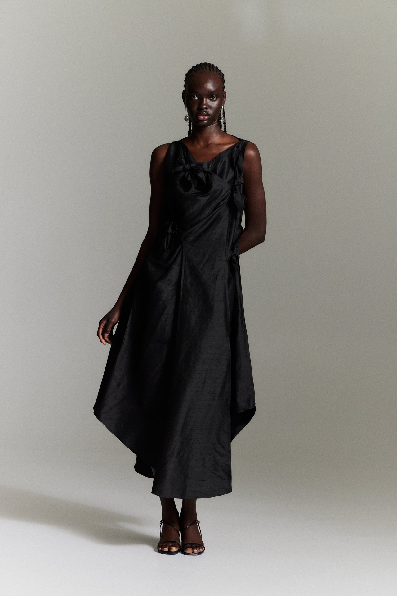 TABEA DRESS BLACK Chelsea Mak Clothing TABEA DRESS BLACK Chelsea Mak Clothing