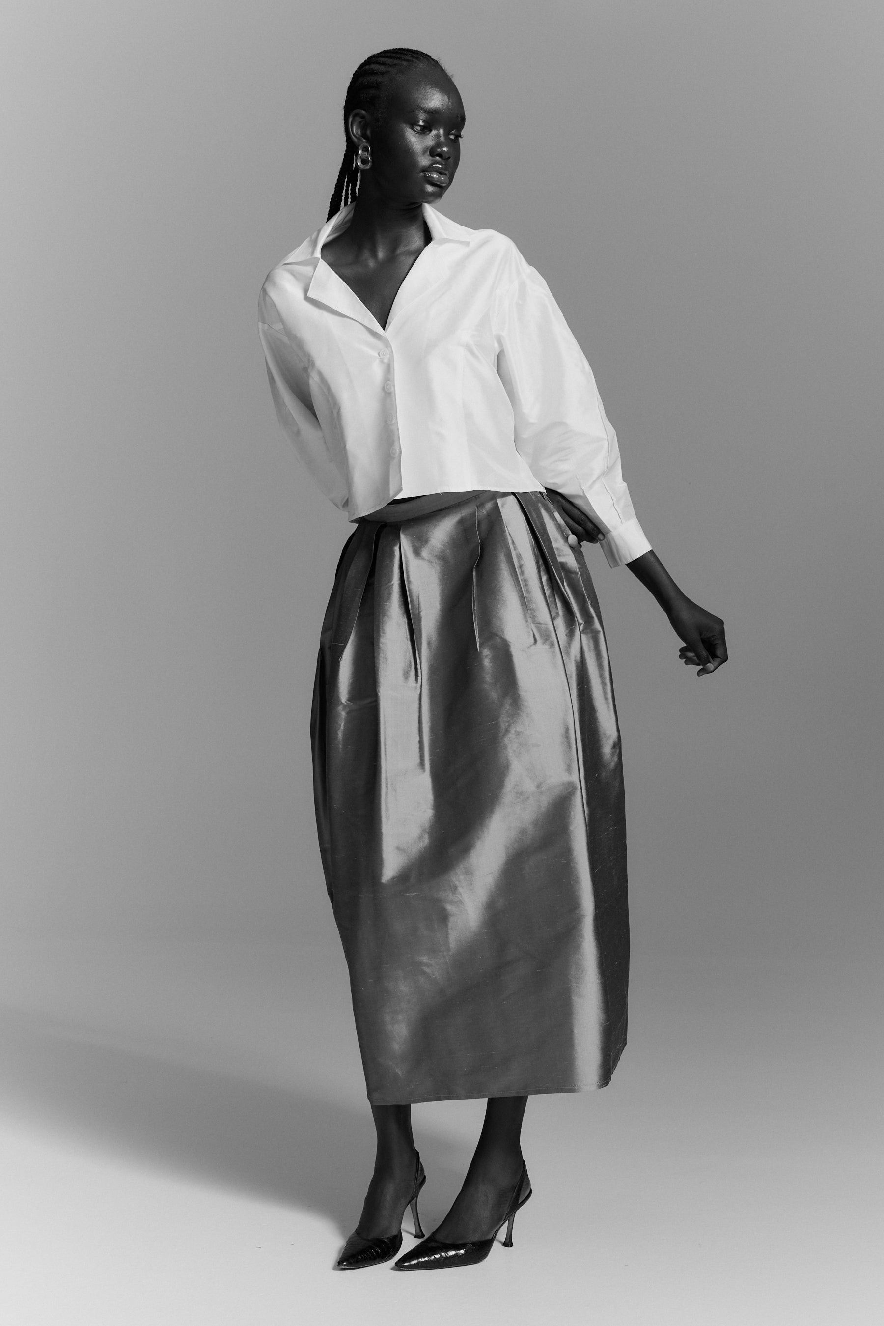 BIANCA TOP — WHITE – Chelsea Mak Clothing