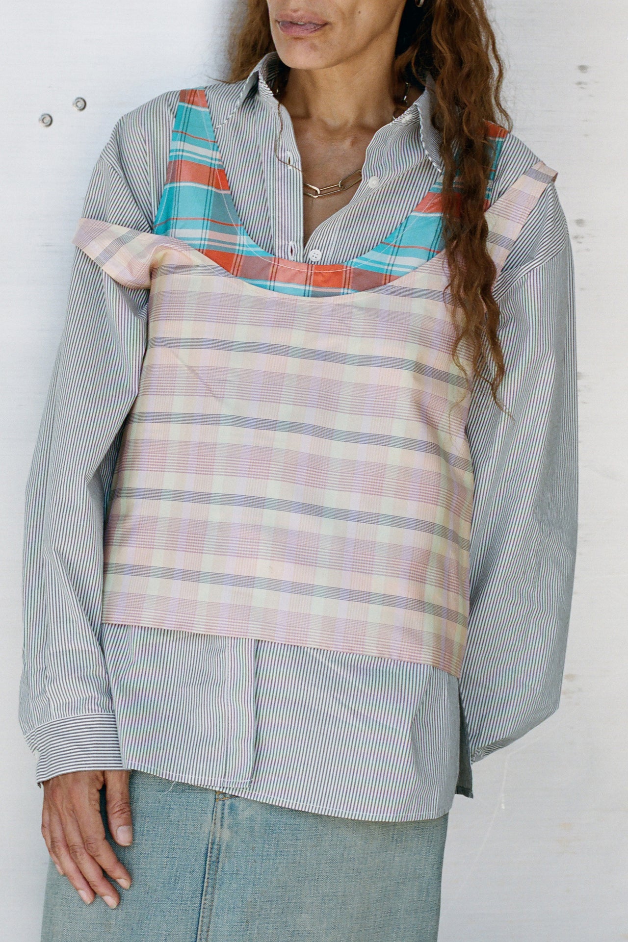 DUO TANK - MIXED PLAIDS