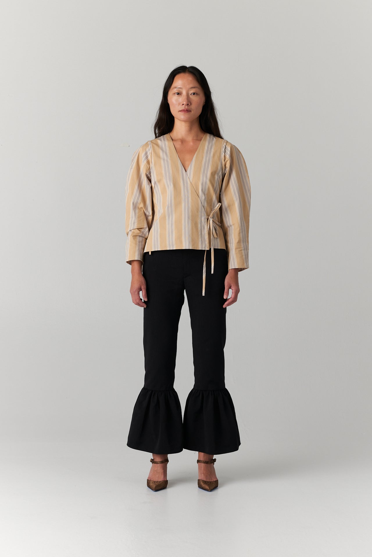 ISA TOP — BAROQUE STRIPE