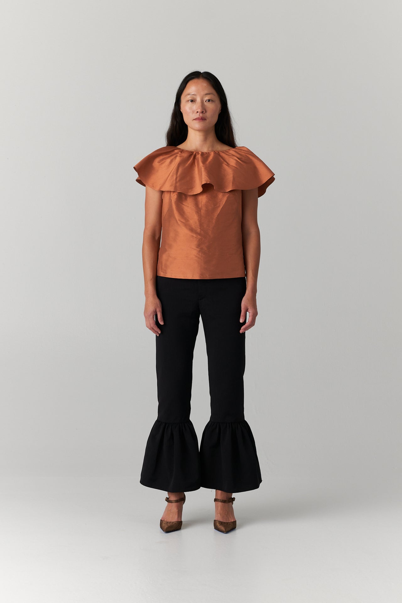 MAUD TOP — RUST