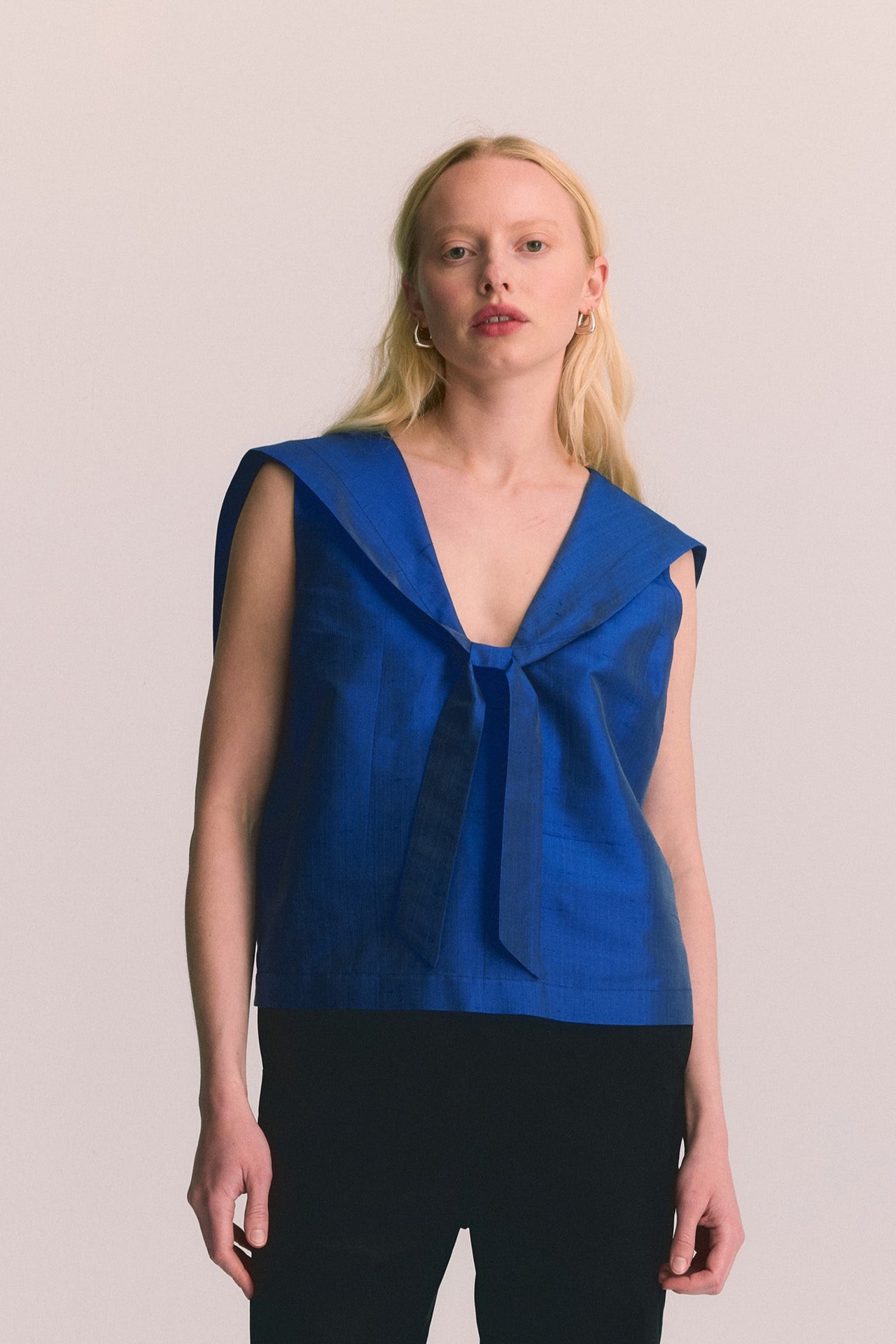 JEAN TOP — COBALT
