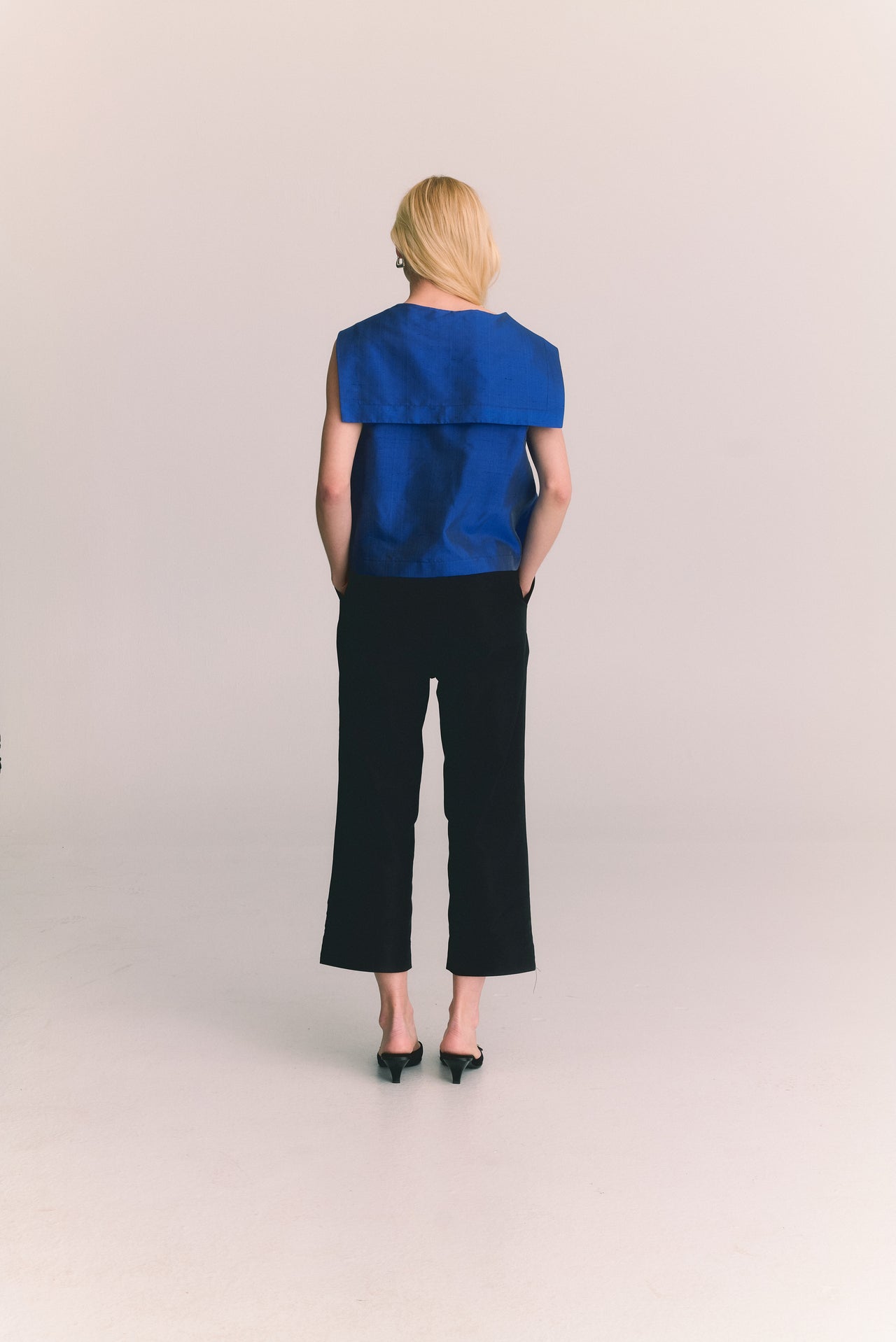 JEAN TOP — COBALT