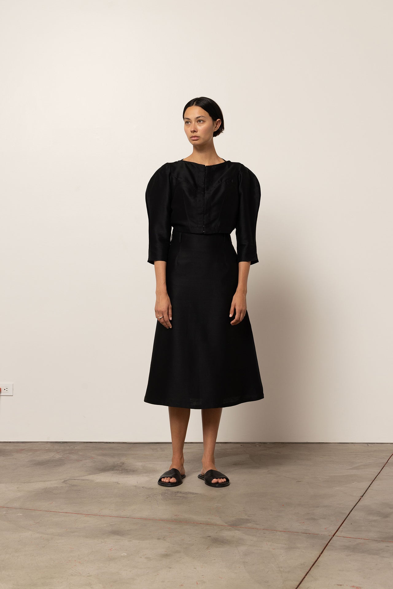 CLARE SKIRT - BLACK