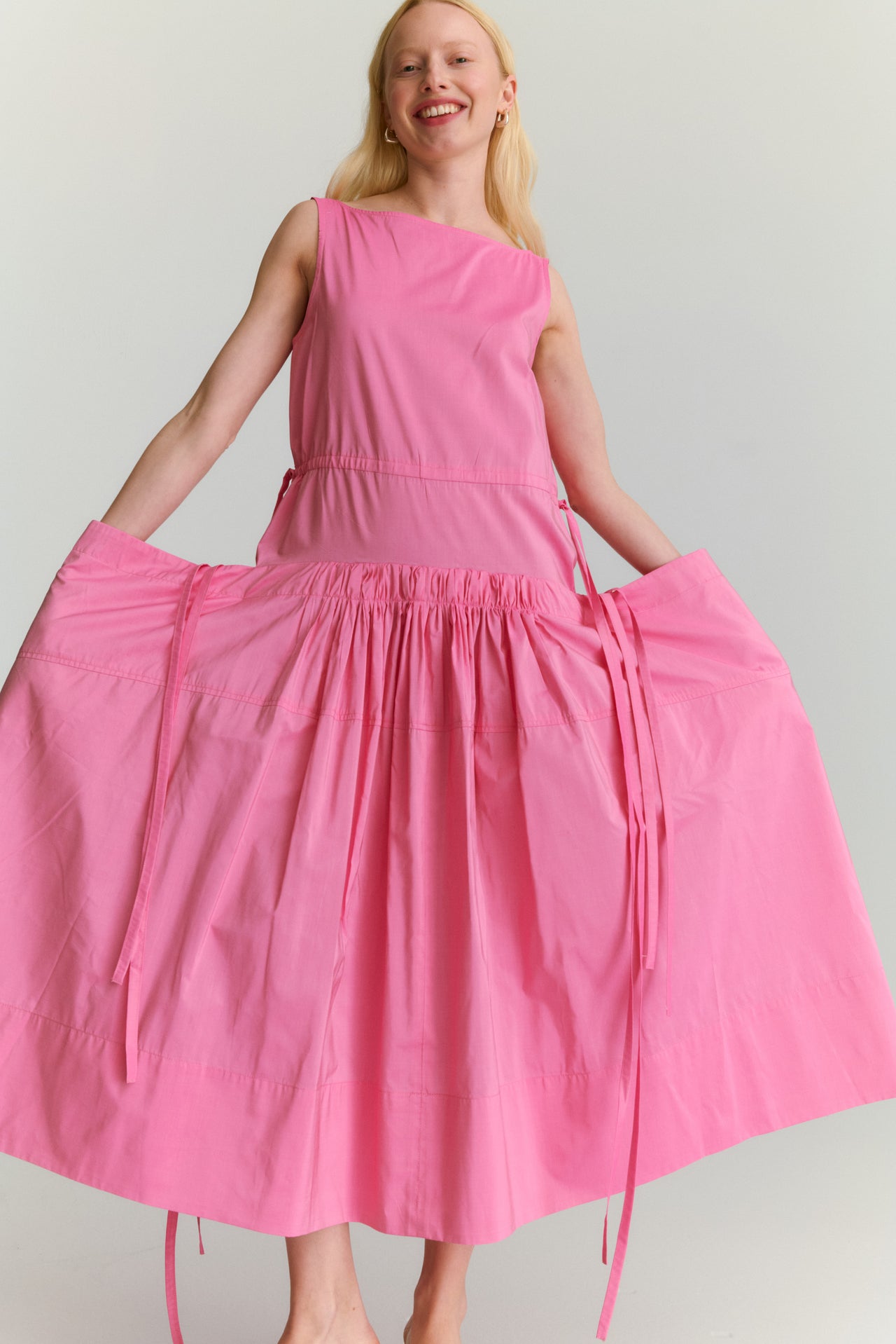 ELSA DRESS FUCHSIA Chelsea Mak Clothing ELSA DRESS FUCHSIA Chelsea Mak Clothing