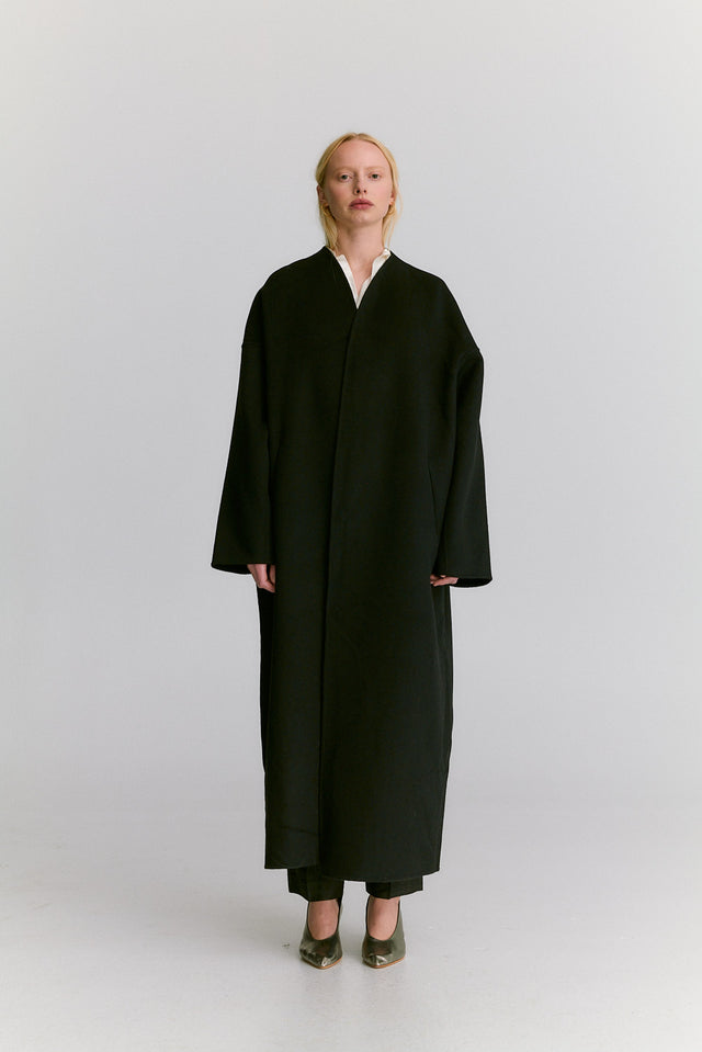 MOYO COAT — BLACK