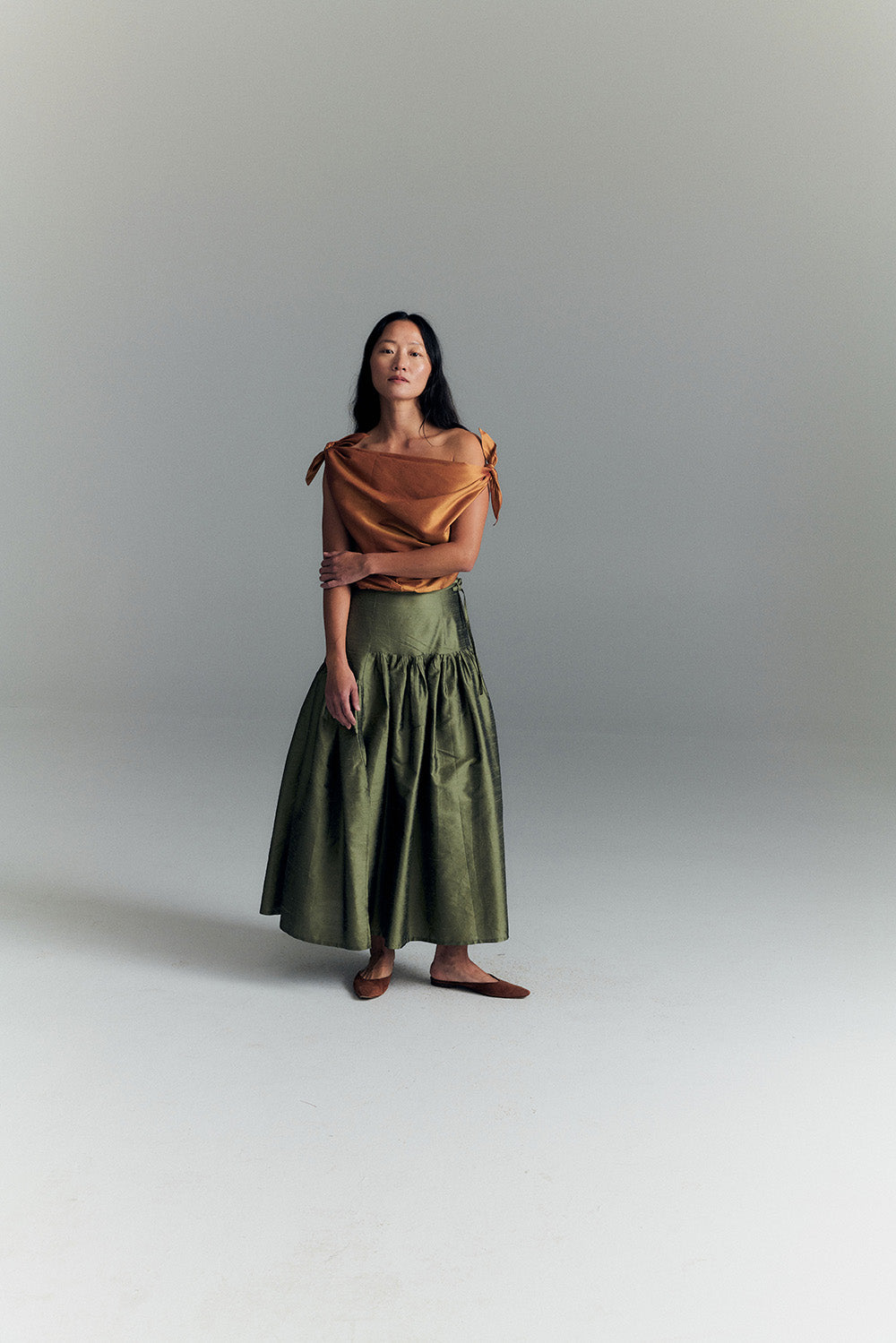 GARDEN SKIRT — JADE