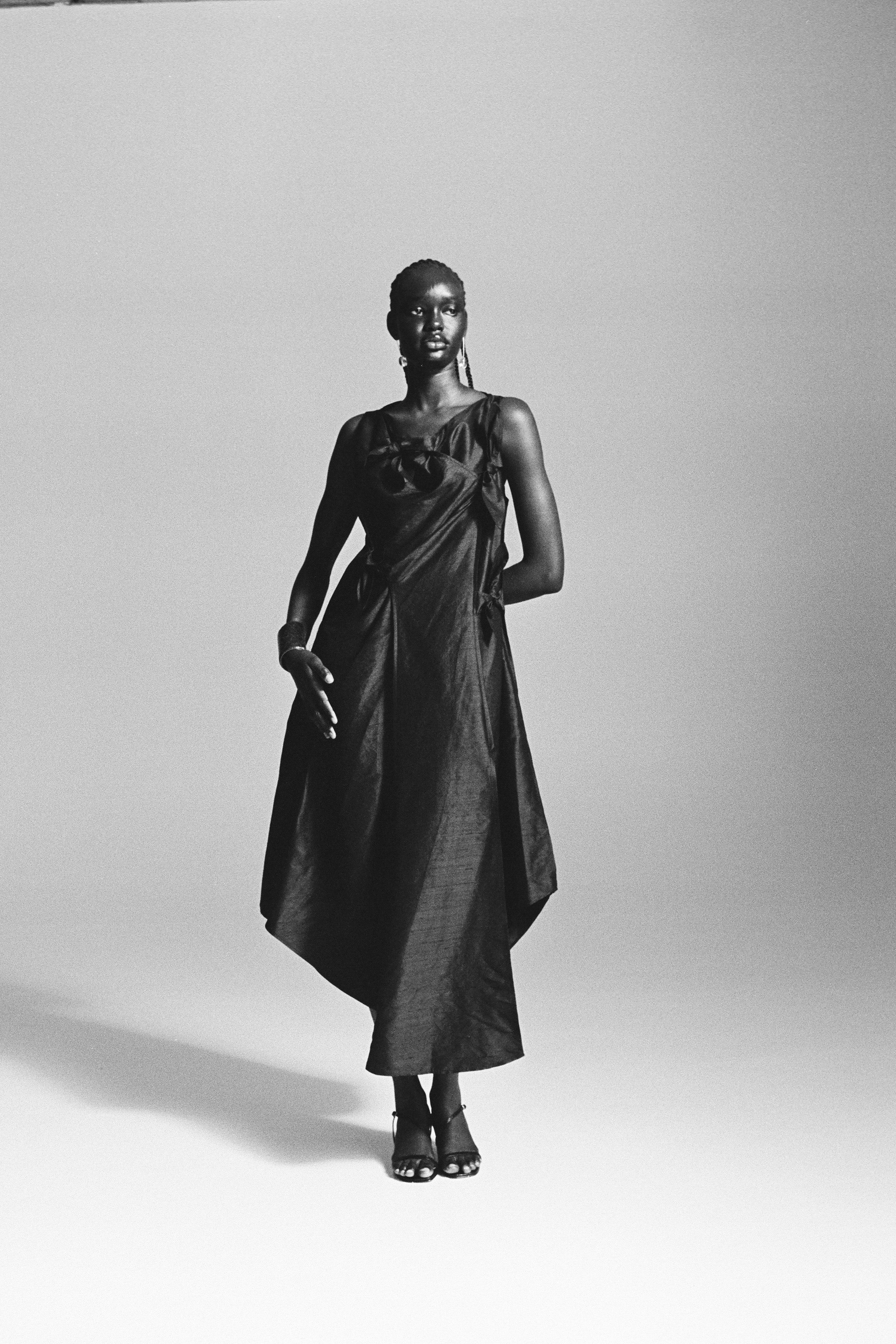 TABEA DRESS — BLACK – Chelsea Mak Clothing