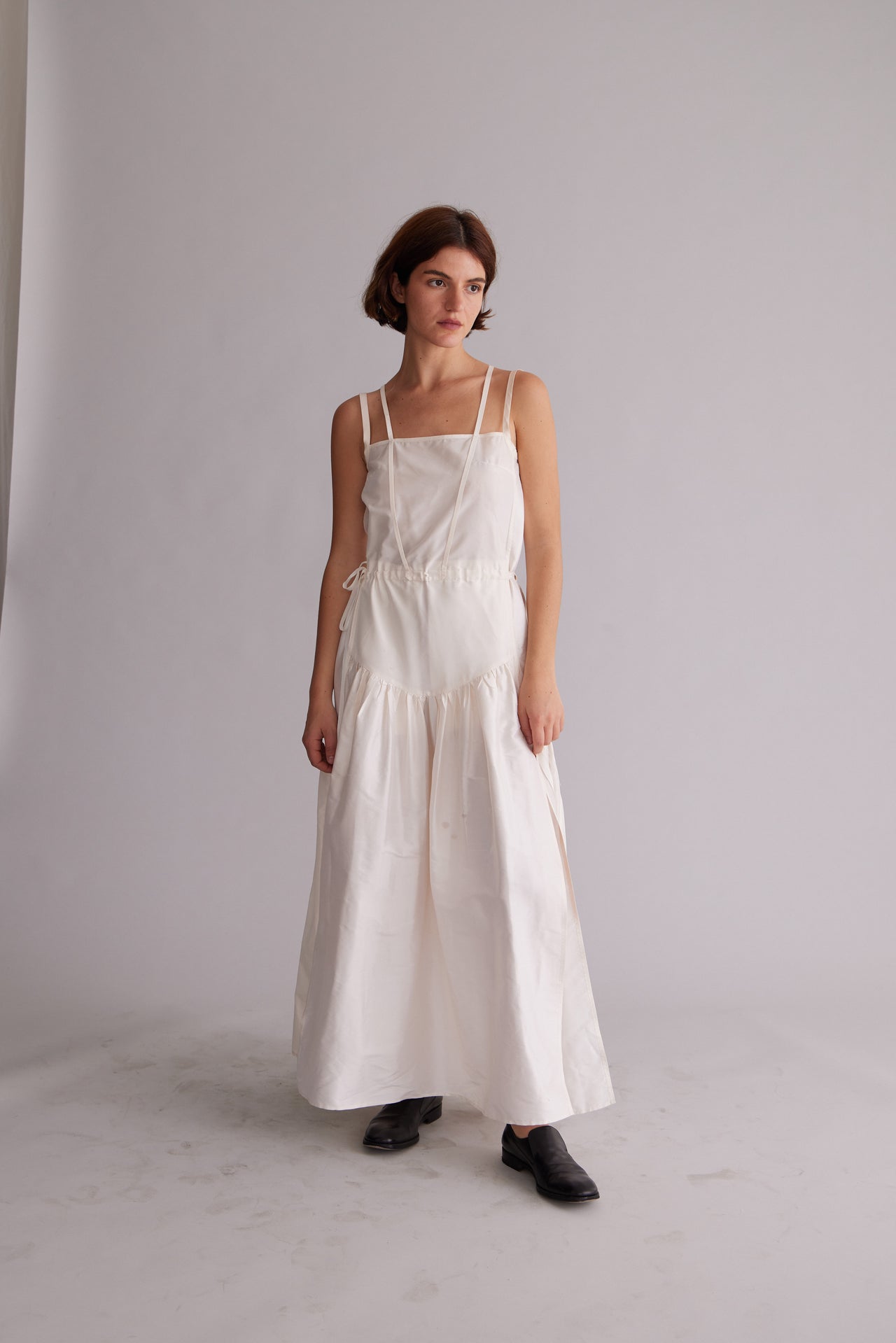 YVETTE DRESS — WHITE