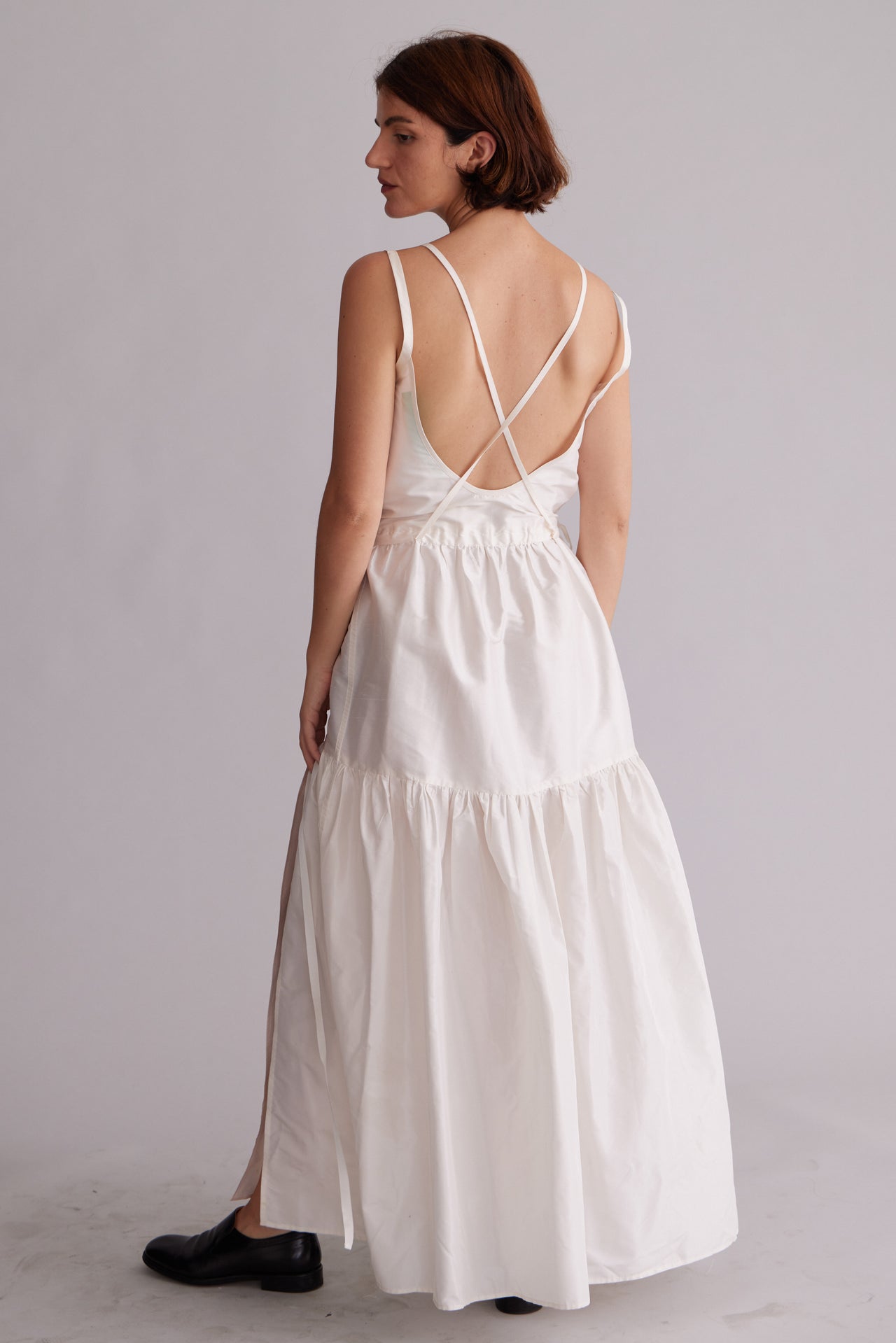 YVETTE DRESS — WHITE