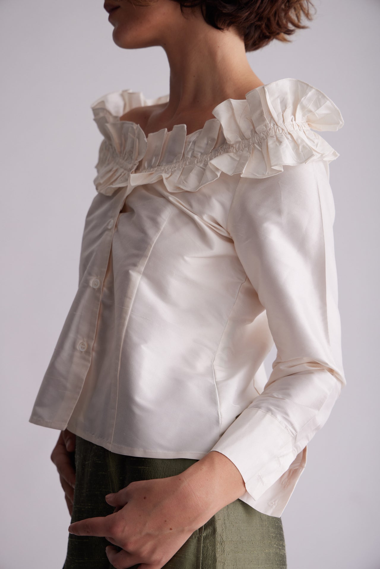 Amalia Blouse — White