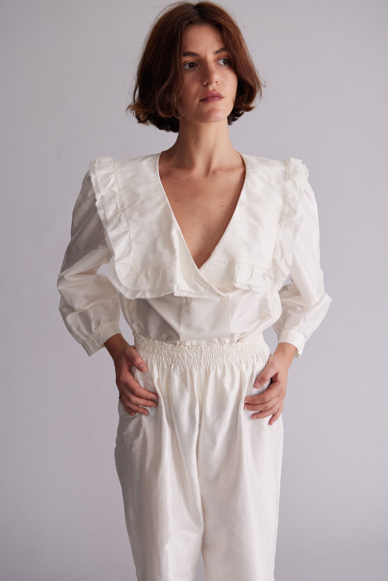 Vienna Blouse — White