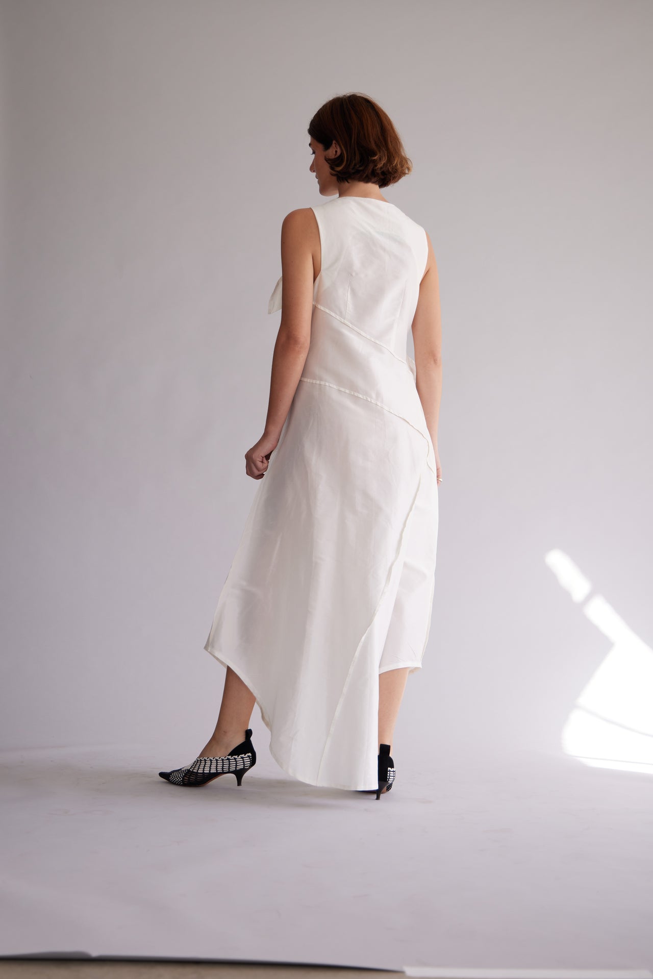 TABEA DRESS — WHITE